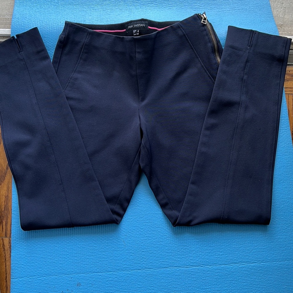 PINK TARTAN pants, size 4